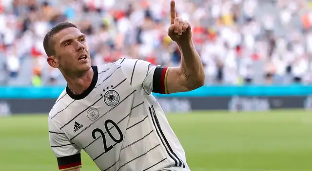 Robin Gosens la rompió en el triunfo de la 'Mannschaft'. Robin Gosens la rompió en el triunfo de la 'Mannschaft'.