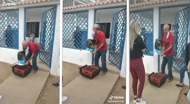 Día del Padre: recibe regalo por su día y su reacción se vuelve viral en Tiktok - VIDEO Día del Padre: recibe regalo por su día y su reacción se vuelve viral en Tiktok - VIDEO