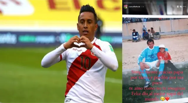 Christian Cueva comparten inédita foto junto a su padre: “Te amo como no te imaginas” Christian Cueva comparten inédita foto junto a su padre: “Te amo como no te imaginas”
