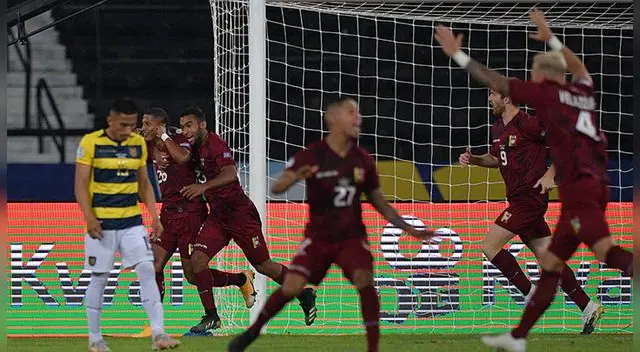 Venezuela empata ante Ecuador.
