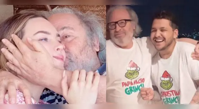 Belinda Y Christian Nodal celebran Día del padre con familia de la cantante