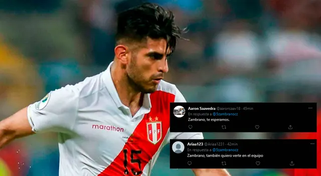 Carlos Zambrano no fue convocado para la Copa América. Composición: Líbero.