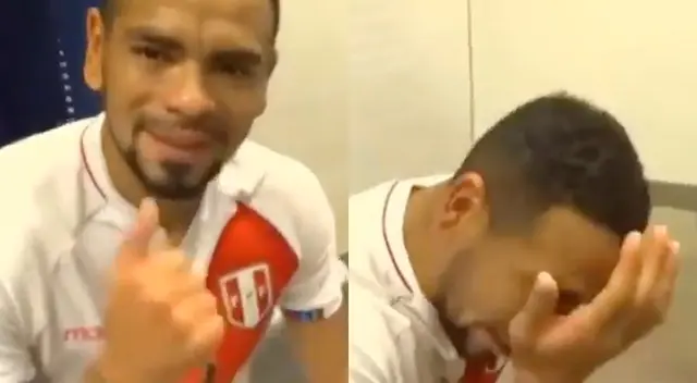 Alexander Callens terminó el duelo entre lágrimas de emoción.