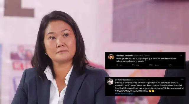 Keiko Fujimori es procesada por encabezar una organización criminal.
