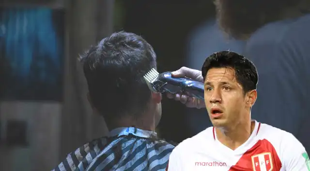 Hincha lució un diseño de corte de cabello con el rostro de Lapadula