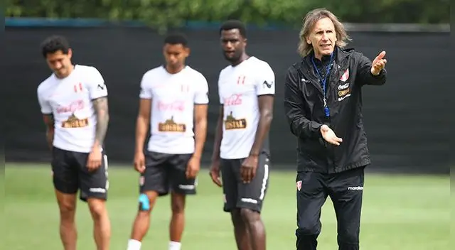 Ricardo Gareca alista cambios ante Ecuador.
