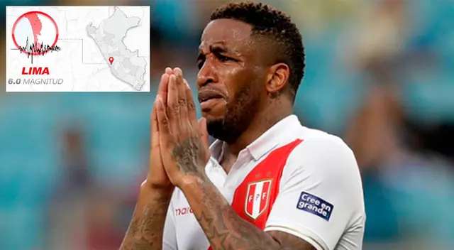 Jefferson Farfán se asustó por el sismo en Lima