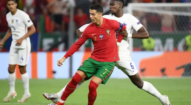 Portugal y Francia empataron 2-2 y clasificaron a octavos de la Eurocopa