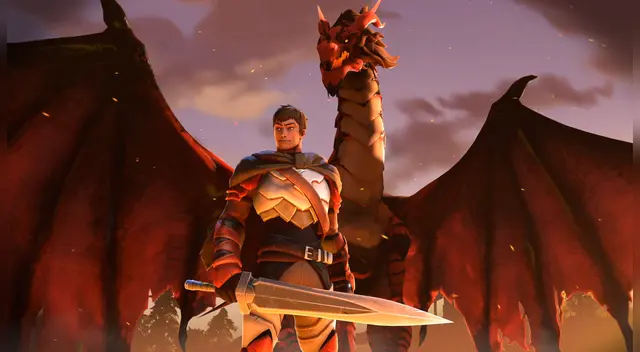 Sangre de Dragón es un anime que tiene a Davion de protagonista