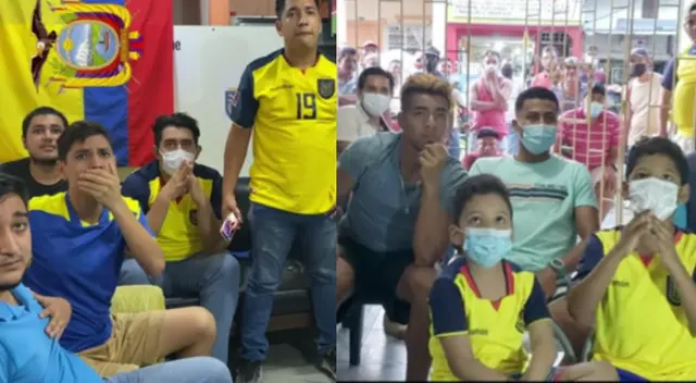 Hinchas ecuatorianos y su tristeza por empate de Ecuador en Copa América Hinchas ecuatorianos y su tristeza por empate de Ecuador en Copa América