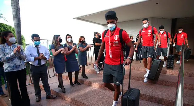 Perú partió a Brasilia para enfrentar a Venezuela Perú partió a Brasilia para enfrentar a Venezuela