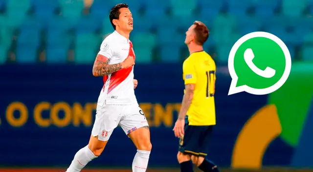 Usuarios le crearon stickers a Lapadula para WhatsApp.