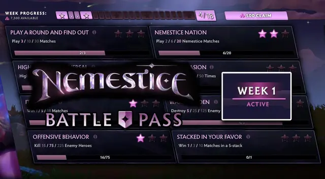 Dota 2 guía de misiones semana 1 Battle Pass 2021.