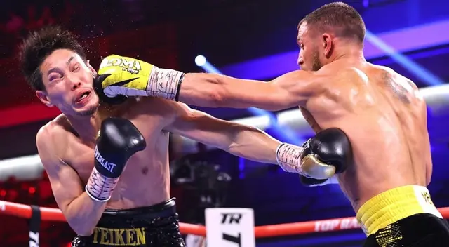 Vasyl Lomachenko venció por nocaut técnico a Masayoshi Nakatani Vasyl Lomachenko venció por nocaut técnico a Masayoshi Nakatani