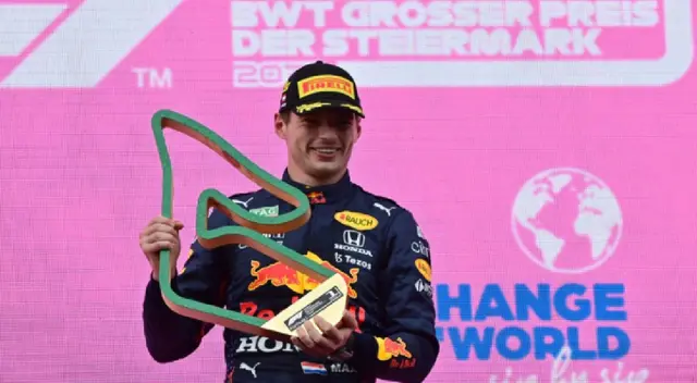 Max Verstappen se quedó con el GP de Estiria Max Verstappen se quedó con el GP de Estiria