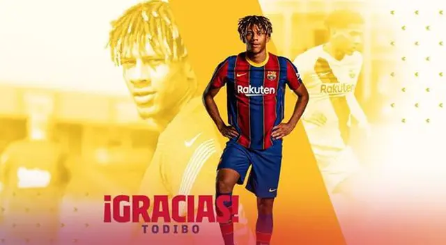 Jean-Clair Todibo llegó al Barcelona en enero del 2019. Jean-Clair Todibo llegó al Barcelona en enero del 2019.