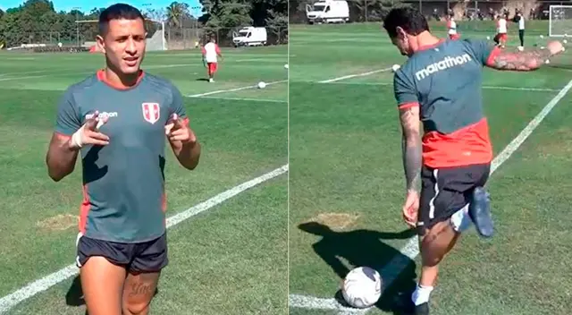 Gianluca Lapadula anotó golazo olímpico en la selección peruana. Gianluca Lapadula anotó golazo olímpico en la selección peruana.