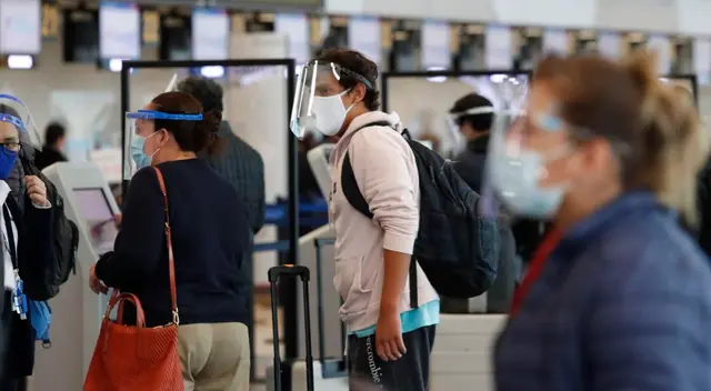 No se obligará el uso de protector facial vuelos nacionales e internacionales.