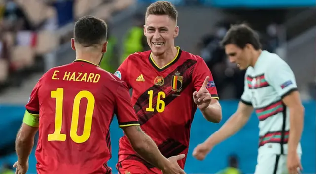 Bélgica eliminó al actual campeón Portugal y se metió a cuartos de la Eurocopa Bélgica eliminó al actual campeón Portugal y se metió a cuartos de la Eurocopa