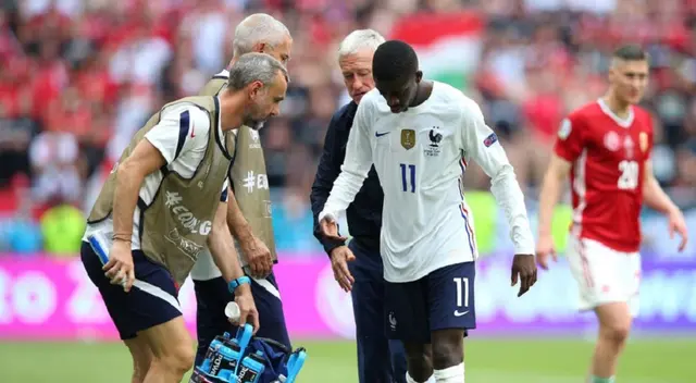 Dembélé estará cuatro meses fuera de los campos por su nueva lesión.