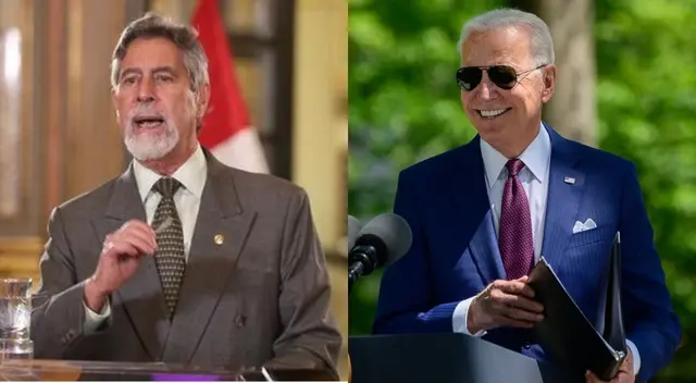 Francisco Sagasti le dedicó un mensaje de agradecimiento al presidente de Estados Unidos