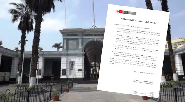 El Hospital Nacional Dos de Mayo se pronuncio por simpatizante fallecido de Perú Libre El Hospital Nacional Dos de Mayo se pronuncio por simpatizante fallecido de Perú Libre