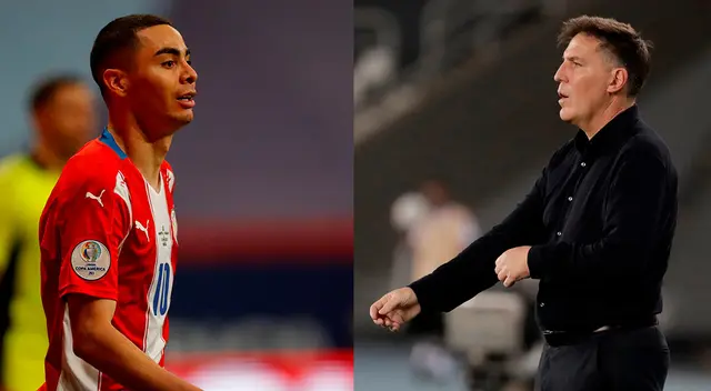 Miguel Almirón tiene un edema en el muslo.
