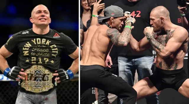 Georges St-Pierre da su pronóstico de McGregor vs Poirier 3.