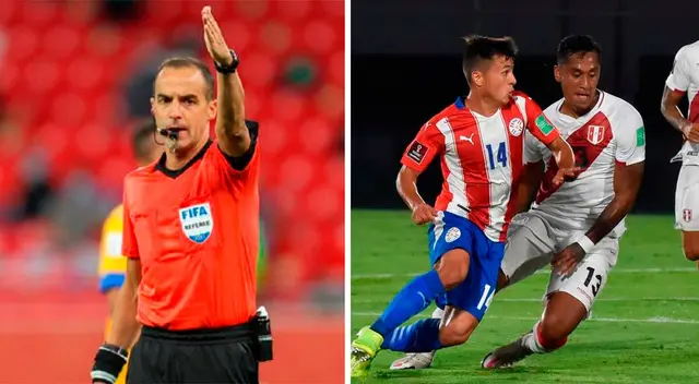 Esteban Ostojich será el árbitro del Perú vs Paraguay Esteban Ostojich será el árbitro del Perú vs Paraguay