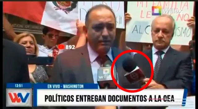 Nano Guerra llegó a la OEA en otro intento por desconocer la derrota fujimorista. Nano Guerra llegó a la OEA en otro intento por desconocer la derrota fujimorista.