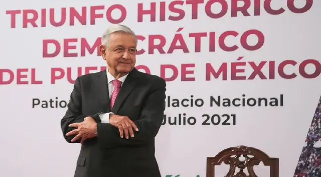 El presidente de México cree contar con el apoyo de la mayoría del pueblo El presidente de México cree contar con el apoyo de la mayoría del pueblo