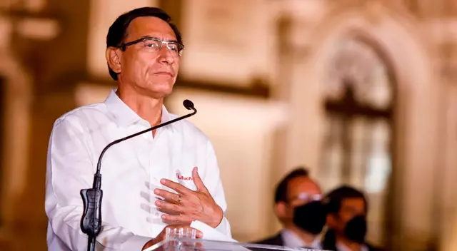Martín Vizcarra dio declaraciones acerca de su reciente vacunación