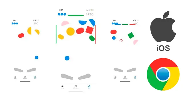 Ggoogle Chrome activa Pinball.