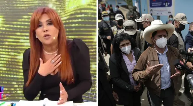 Magaly cuestionó que gente de Castillo esté buscando traje para el cambio de mando. Magaly cuestionó que gente de Castillo esté buscando traje para el cambio de mando.