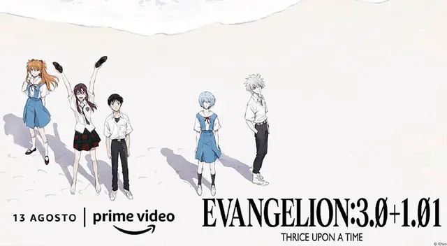 Evangelion 3.0+1.0 estreno en Amazon Prime Video película llega en agosto Evangelion 3.0+1.0 estreno en Amazon Prime Video película llega en agosto