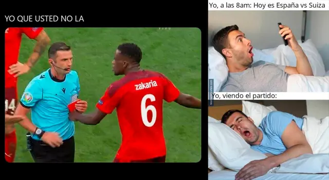 Los meme del Suiza vs España no se hicieron esperar. Los meme del Suiza vs España no se hicieron esperar.