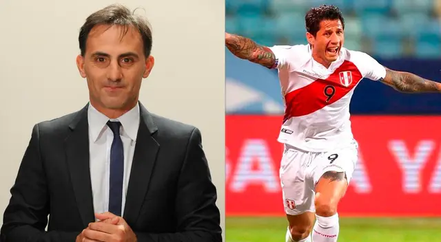 Latorre destacó las cualidades de Lapadula con la Selección Peruana.