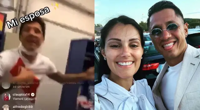 Lapadula y el gesto que tuvo con su esposa tras pasar a 'semis'
