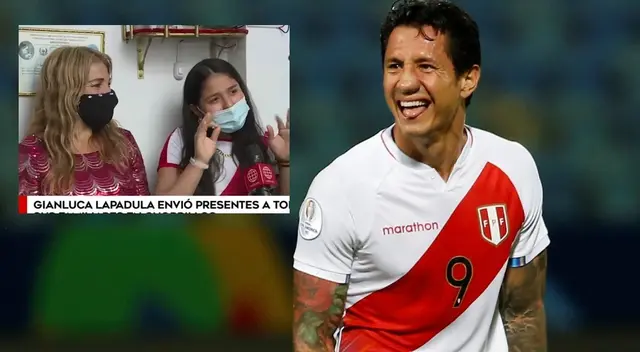 Gianluca Lapadula regaló canastas navideñas a familiares y vecinos de Chorrillos