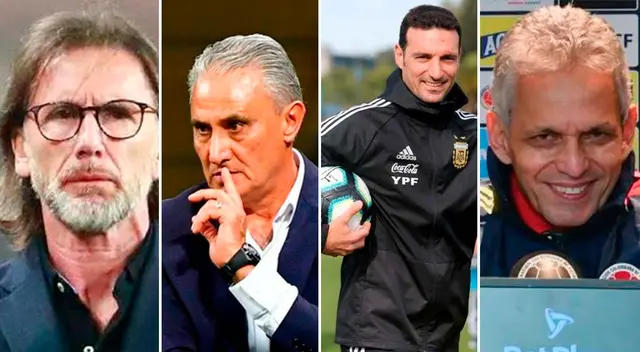 Gareca, Tite, Scaloni y Rueda tienen algo en común en la Copa América Gareca, Tite, Scaloni y Rueda tienen algo en común en la Copa América