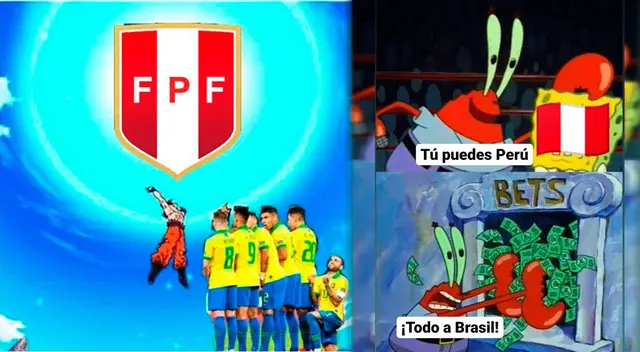 Los memes del Perú vs Brasil no se hicieron esperar. Los memes del Perú vs Brasil no se hicieron esperar.