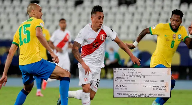 Hincha apuesta mil soles al triunfo de Perú sobre Brasil por Copa América 2021. Hincha apuesta mil soles al triunfo de Perú sobre Brasil por Copa América 2021.