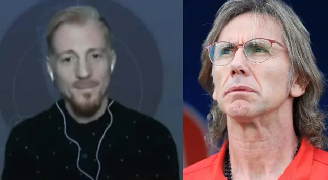 Ricardo Gareca y Martín Liberman