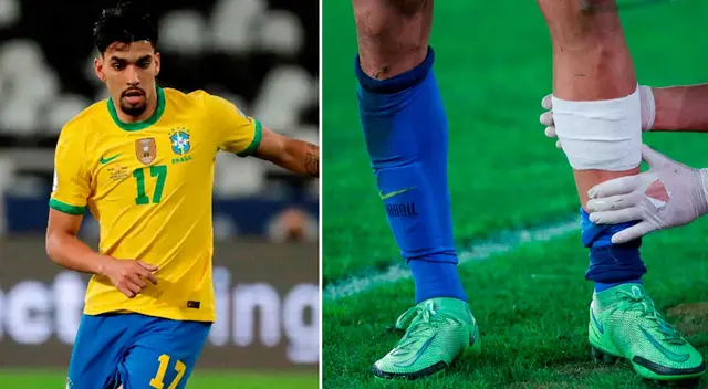 Lucas Paquetá fue intervenido en vestuario brasileño tras dura entrada de Marcos López Lucas Paquetá fue intervenido en vestuario brasileño tras dura entrada de Marcos López