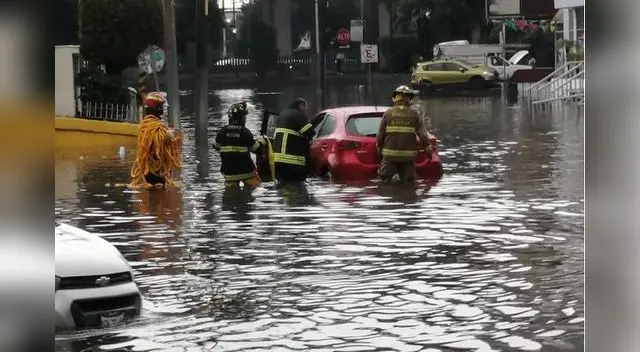 Ahora, lluvias inundan Naucalpan, Estado de México Ahora, lluvias inundan Naucalpan, Estado de México