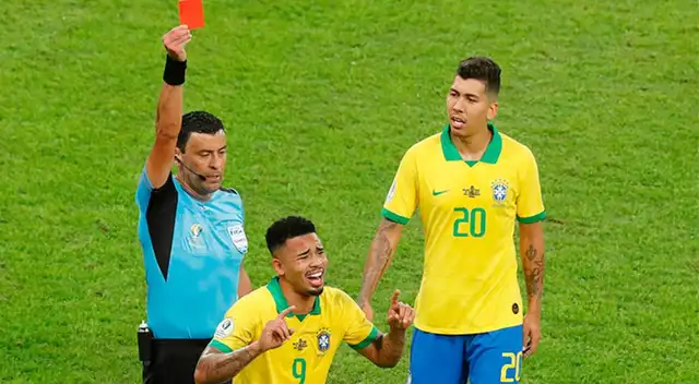 Gabriel Jesus no estará ante Argentina por una sanción de dos fechas.