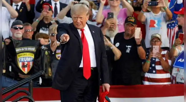 Donald Trump se negó a reconocer su derrota y alentó el asalto al Capitolio. Foto: AFP.
