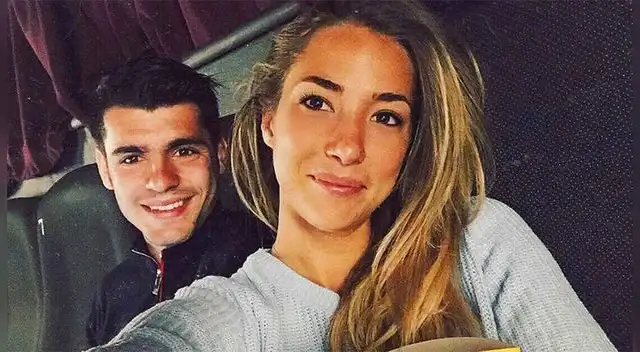 Alice Campello, esposa de Álvaro Morata se refirió a las amenazas.