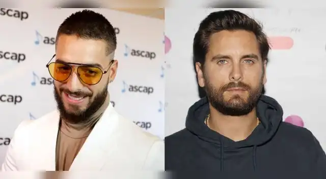 Maluma y Scott Disick  se pelena en Twitter