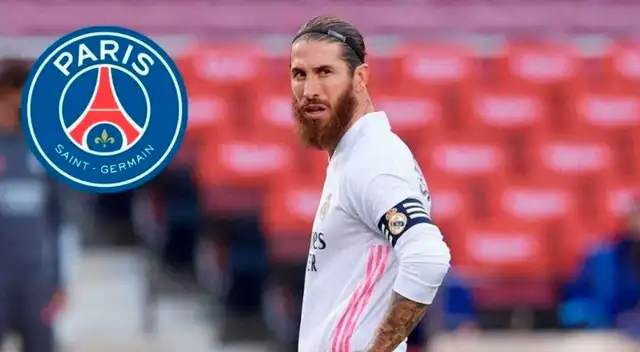 Sergio Ramos llevaría la dorsal '4' en el PSG.